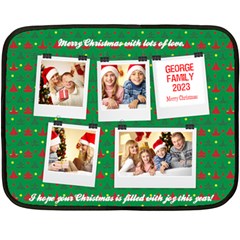 Xmas photo blanket - Fleece Blanket (Mini) Xmas photo blanket - Fleece Blanket (Mini)
