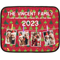 Xmas photo blanket - Fleece Blanket (Mini) Xmas photo blanket - Fleece Blanket (Mini)
