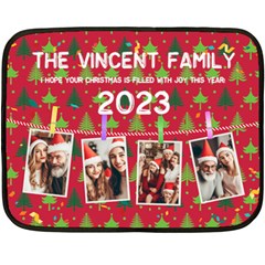 Xmas photo blanket - Fleece Blanket (Mini)