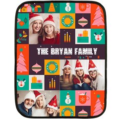 xmas photo blanket - Fleece Blanket (Mini)