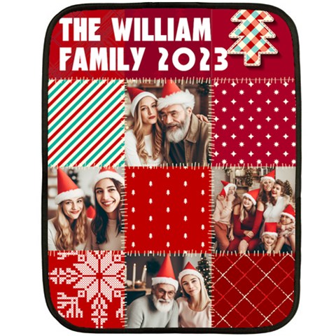 Xmas Photo Blanket By Oneson 35 x27  Blanket