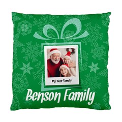 xmas photo cushion - Standard Cushion Case (One Side)