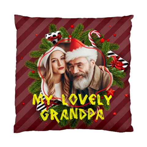 Xmas Photo Cushion By Oneson Front