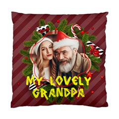 xmas photo cushion - Standard Cushion Case (One Side)