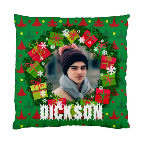 Xmas Photo Cushion By Oneson Front