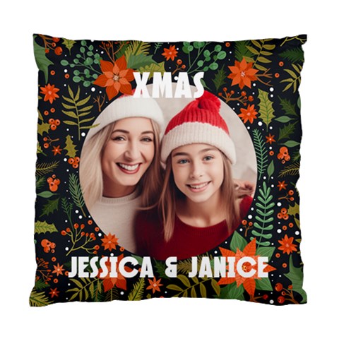 Xmas Photo Cushion By Oneson Front