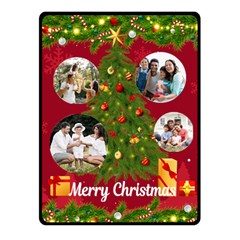 Christmas Tree Photo Small Blanket - Fleece Blanket (Small)