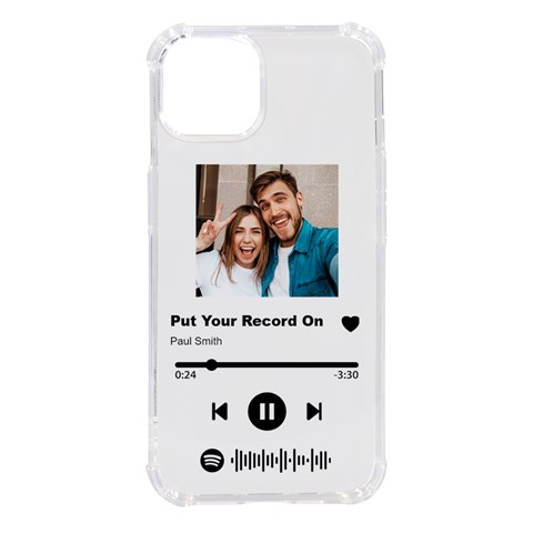 Personalized Music Photo Phone Case By Joe Front