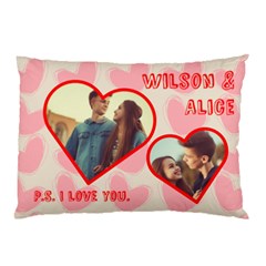 heart frame fillow - Pillow Case