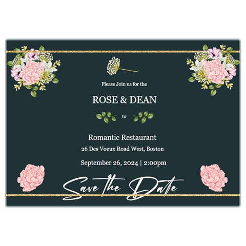 Wedding Invitation Card By Joe Back