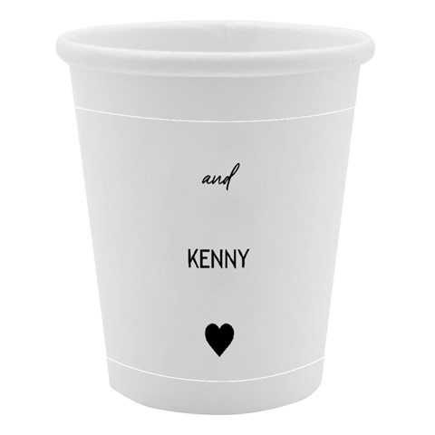 Wedding Paper Cup By Joe Center