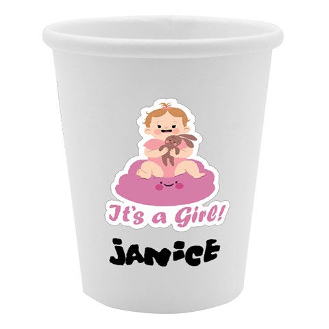 Baby Shower Paper Cup By Joe Center