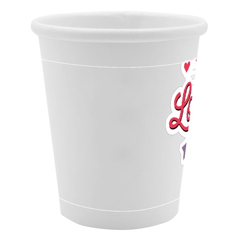 Valenine Name Paper Cup By Joe Left