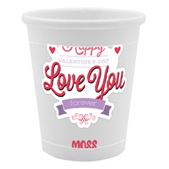 Valenine Name Paper Cup