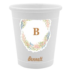  Inital Name Paper Cup