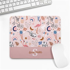 Lovely Illustration Mousepad - Collage Mousepad