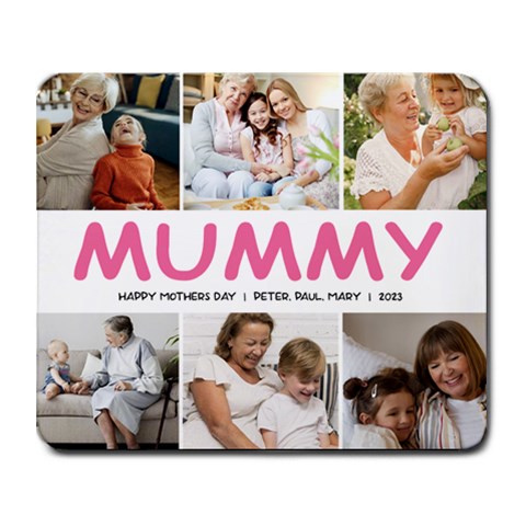 Happy Father Mothers Day Photo Mousepad By Joe 9.25 x7.75  Mousepad - 1