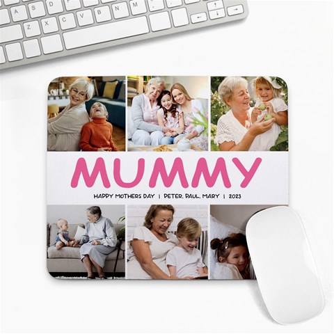 Happy Father Mothers Day Photo Mousepad By Joe 9.25 x7.75  Mousepad - 1