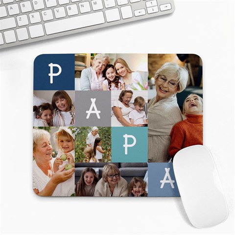 Papa Photo Mousepad By Joe 9.25 x7.75  Mousepad - 1