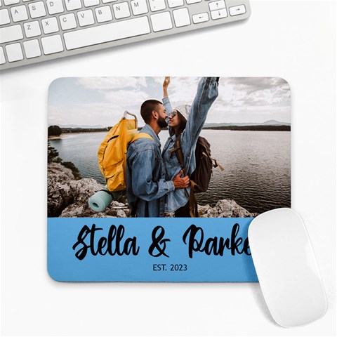 Name Photo Mousepad By Joe 9.25 x7.75  Mousepad - 1