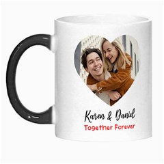 Couple Photo Name Mug - Morph Mug