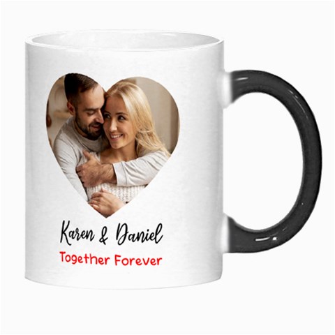 Couple Photo Name Mug By Joe Right