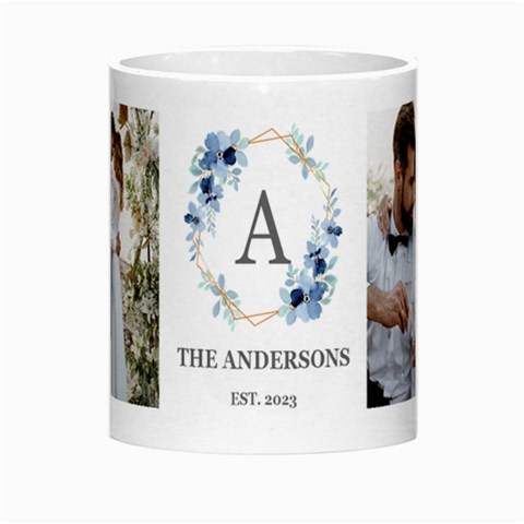 Wedding Family Name Mug By Joe Center