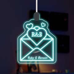Happy Valentine Letter - LED Acrylic Ornament