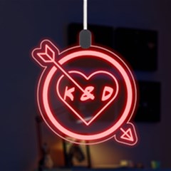 Happy Valentine - LED Acrylic Ornament