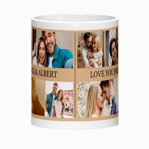 Couple Photo Name Mug By Joe Center