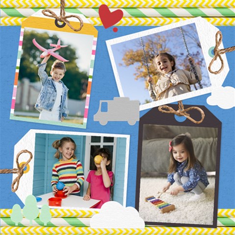 Personalized Happy Birthday Scrapbook By Joe 12 x12  Scrapbook Page - 2