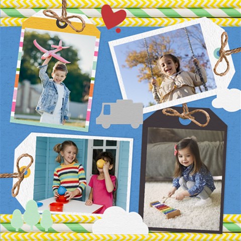 Personalized Happy Birthday Scrapbook By Joe 8 x8  Scrapbook Page - 2