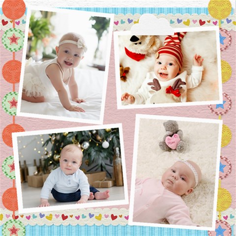 Personalized Happy Birthday Scrapbook By Joe 8 x8  Scrapbook Page - 2