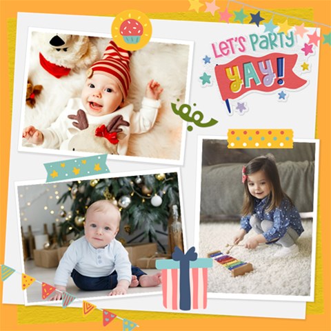 Personalized Happy Birthday Scrapbook By Joe 12 x12  Scrapbook Page - 2
