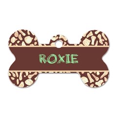 Graphic Pattern - Dog Tag Bone (One Side)