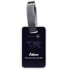 Color Combo - Luggage Tag (one side)