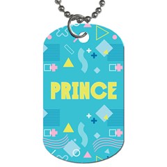 Memphis Pattern Dog Tag - Dog Tag (One Side)