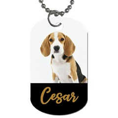 Photo Name Dog Tag - Dog Tag (One Side)