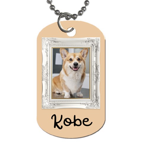 Photo Name Dog Tag By Joe Front