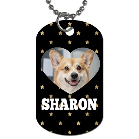 Photo Name Dog Tag By Joe Front