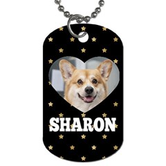 Photo Name Dog Tag - Dog Tag (One Side)