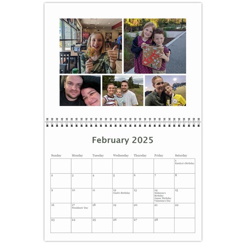 Family Calendar 2023 By Abarrus2 Feb 2025