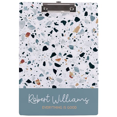 Marble Name Acrylic Clipboard By Joe Front