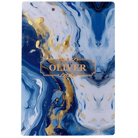 Marble Name Acrylic Clipboard By Joe Back