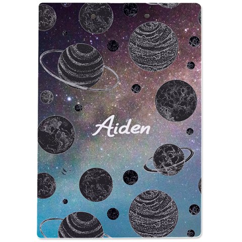 Space Name Acrylic Clipboard By Joe Back