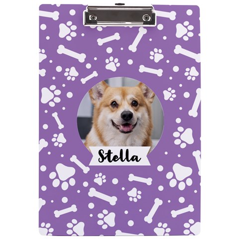 Pet Name Acrylic Clipboard By Joe Front