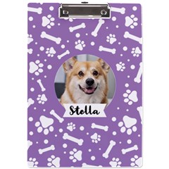 Pet Name Acrylic Clipboard - A4 Acrylic Clipboard