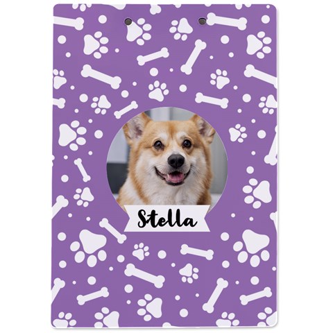 Pet Name Acrylic Clipboard By Joe Back