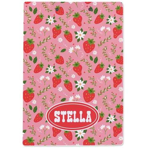 Strawberries Name Acrylic Clipboard By Joe Back