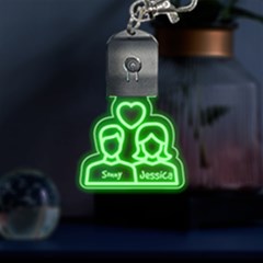 Couple Graphic - LED Key Chain